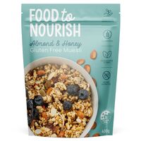 Food To Nourish Gluten Free Muesli Almond & Honey 400g