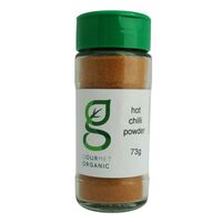 Gourmet Organic Chilli Hot Powder 73g