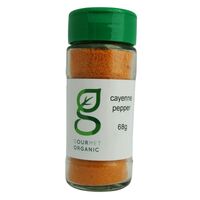 Gourmet Organic Cayenne Pepper 68g