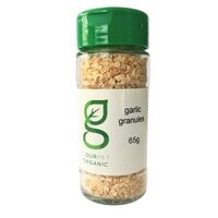 Gourmet Organic Garlic Granules 65g