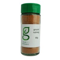 Gourmet Organic Nutmeg Ground 58g