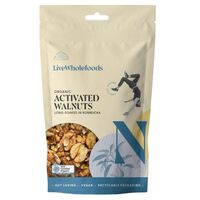 Live Wholefoods Organic Activated Walnuts 120g