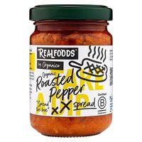 Realfoods By Organico Roasted Pepper Spread 140g