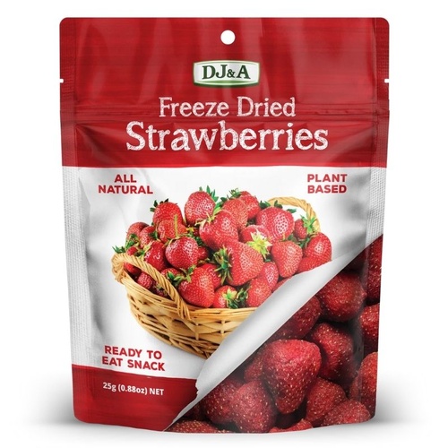 DJ&A Freeze Dried Strawberry 25g