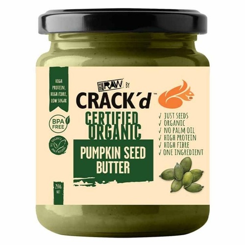 Every Bit Organic Raw Crack'd Pumpkin Seed Butter 250g