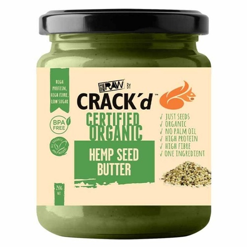 Every Bit Organic Raw Crack'd Hemp Seed Butter 250g