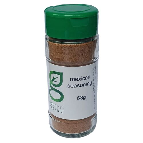 Gourmet Organic Mexican Seasoning 63g