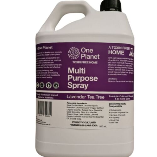 One Planet Multi Purpose Spray Lavender Tea Tree 5L